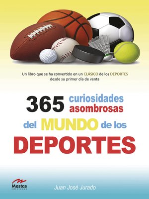 cover image of 365 curiosidades asombrosas de los deportes